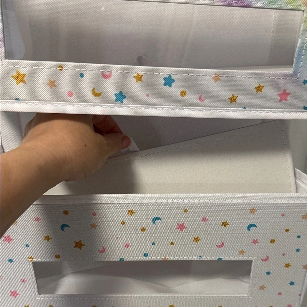 Unicorn and Rainbow Hanging Organizer